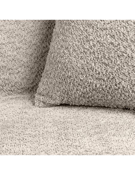 Ύφασμα από ριχτάρι Φ180 Lamb Art 8572 Εκρού Beauty Home