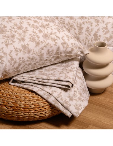 ΣΕΤ ΚΑΤΩΣΕΝΤΟΝΟ AMY BEIGE (3 ΤΕΜ.) ΥΠΕΡΔΙΠΛΟ (Λ) ΚΑΙ ΜΑΞΙΛΑΡΟΘΗΚΕΣ ULTRA LINE MINI