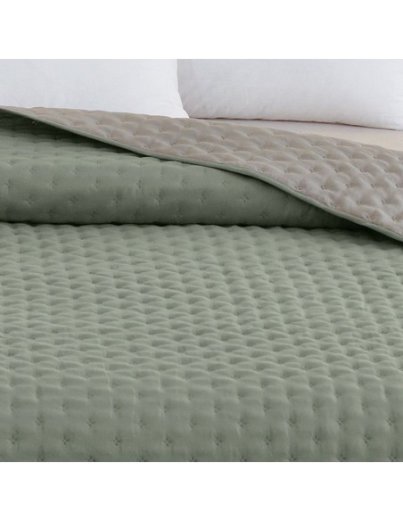 ΚΟΥΒΕΡΛΙ 260Χ240 RENZO AQUA/DARK GREY ΚΟΥΒΕΡΛΙ 260Χ240 RENZO AQUA/DARK GREY