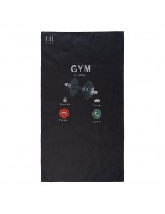 Πετσέτα γυμναστηρίου Art 2245 50x90 Μαύρο