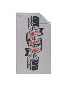 Πετσέτα γυμναστηρίου Art 2247 50x90 Γκρι   Beauty Home 2