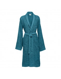 Μπουρνούζι με γιακά Art 3403 Πετρόλ M  Beauty Home