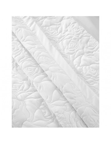 Σετ κουβερλί υπέρδιπλο Rose Art 12500 230x250 Λευκό Beauty Home