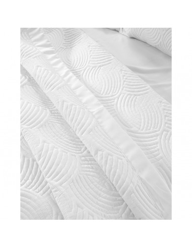 Σετ κουβερλί υπέρδιπλο Clio Art 12503 230x250 Λευκό Beauty Home Σετ κουβερλί υπέρδιπλο Clio Art 12503 230x250 Λευκό Beauty Home