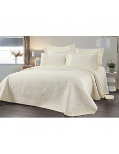 Σετ κουβερλί υπέρδιπλο Emelia Art 12505 230x250 Εκρού   Beauty Home 2