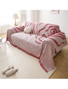 Ριχτάρια σετ 2τμχ Art 8611 (180x250 + 180x300) Κόκκινο   Beauty Home 2