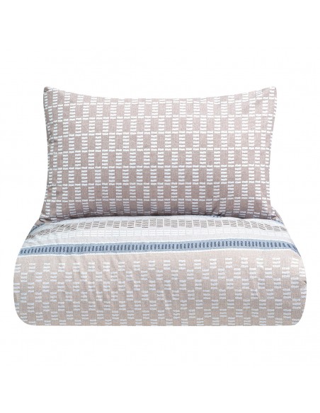 Σετ κουβερλί μονό Bermudas Αrt 12185 160x240 Μπεζ Beauty Home