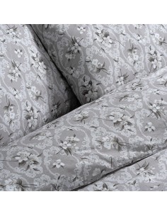 Σετ κουβερλί υπέρδιπλο Mysrique Αrt 12188 230x250 Γκρι   Beauty Home 2
