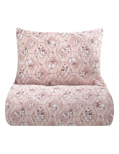 Σετ σεντόνια μονά με λάστιχο Cays Art 12189 100x200+30 Σομόν Beauty Home