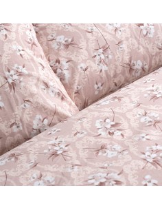 Σετ σεντόνια υπέρδιπλα Cays Art 12189 240x260 Σομόν   Beauty Home 2