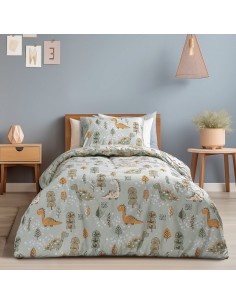 Σετ σεντόνια μονά Dodo Art 6230 170x260 Λαδί   Beauty Home