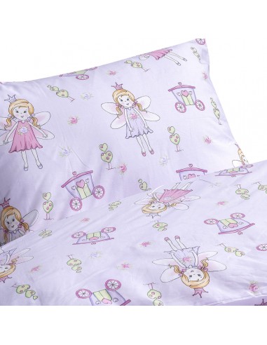 Σετ σεντόνια μονά με λάστιχο Mirabelle Art 6233 105x200+30 Λιλά Beauty Home