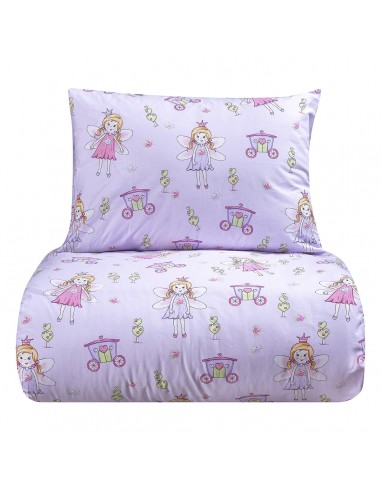 Σετ σεντόνια μονά με λάστιχο Mirabelle Art 6233 105x200+30 Λιλά Beauty Home