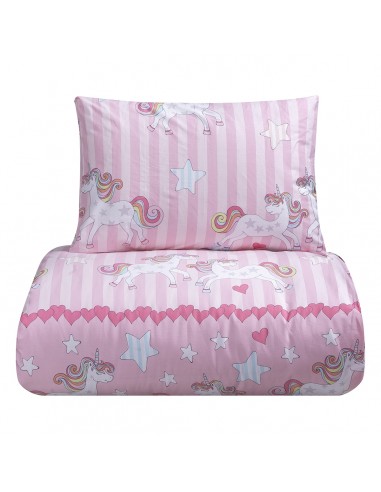 Σετ παπλωματοθήκη μονή Lore Art 6237 160x240 Ροζ Beauty Home Σετ παπλωματοθήκη μονή Lore Art 6237 160x240 Ροζ Beauty Home