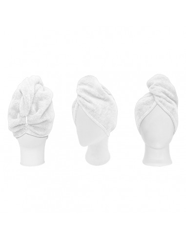 Πετσέτα μαλλιών Turban Art 3407 Λευκό Beauty Home Πετσέτα μαλλιών Turban Art 3407 Λευκό Beauty Home