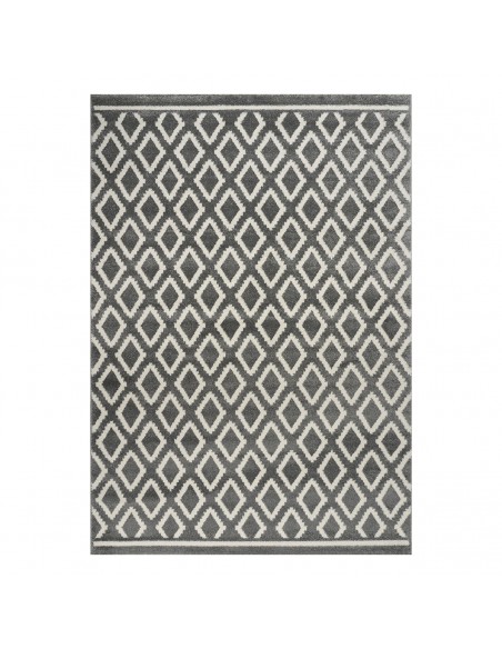 Χαλί Vibe Art 9576 160x230 Grey White Γκρι Λευκό   Beauty Home Χαλί Vibe Art 9576 160x230 Grey White Γκρι Λευκό   Beauty Home