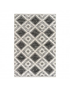 Χαλί βαμβακερό Morocotton 9240 150x220 Γκρι   Beauty Home 2