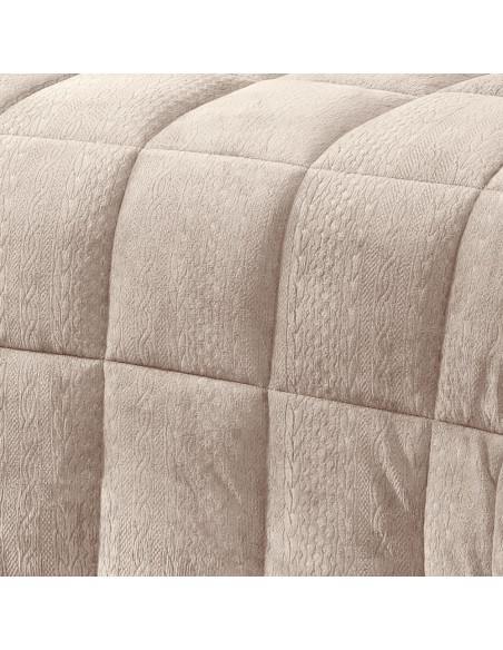 ΚΟΥΒΕΡΤΟΠΑΠΛΩΜΑ ΥΠΕΡΔΙΠΛΟ SHELBY BEIGE (220X240)