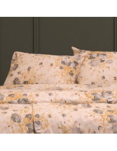 ΣΕΤ ΣΕΝΤΟΝΙΑ ΦΑΝΕΛΕΝΙΑ ΜΟΝΑ PEONIA GREY (170X260) 2