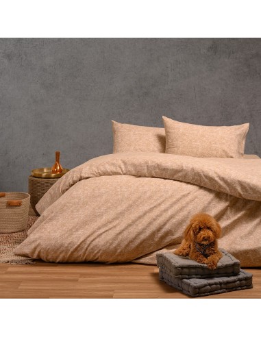 ΣΕΤ ΣΕΝΤΟΝΙΑ ΦΑΝΕΛΕΝΙΑ KING SIZE HOPE BEIGE (270X260)