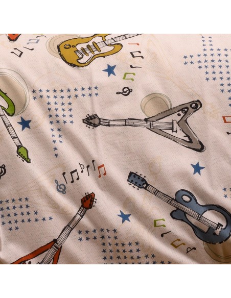 ΣΕΤ ΣΕΝΤΟΝΙΑ ΦΑΝΕΛΕΝΙΑ ΜΟΝΑ MUSIC ICE (170X260) WINTER LINE KIDS