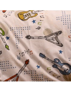 ΠΑΠΛΩΜΑΤΟΘΗΚΗ ΦΑΝΕΛΕΝΙΑ ΜΟΝΗ MUSIC ICE (165X245) WINTER LINE KIDS 2