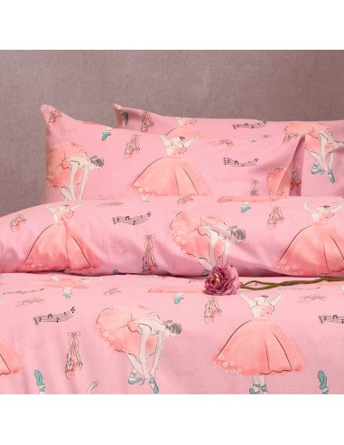 ΣΕΤ ΜΑΞΙΛΑΡΟΘΗΚΕΣ ΦΑΝΕΛΕΝΙΕΣ BALLET PINK (53X72) WINTER LINE KIDS