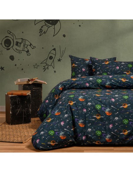 ΣΕΤ ΣΕΝΤΟΝΙΑ ΜΟΝΑ (Λ) INTERSTELLAR BLUE KIDS LINE (170X270) ΣΕΤ ΣΕΝΤΟΝΙΑ ΜΟΝΑ (Λ) INTERSTELLAR BLUE KIDS LINE (170X270)