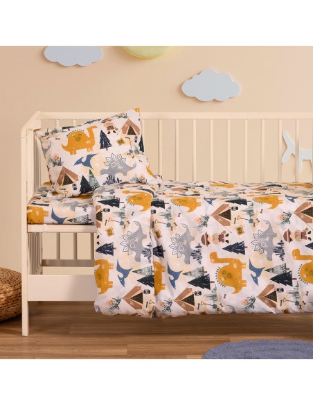 ΣΕΤ ΣΕΝΤΟΝΙΑ ΚΟΥΝΙΑΣ (Λ) EXPLORER BLUE BABY LINE (120X170)