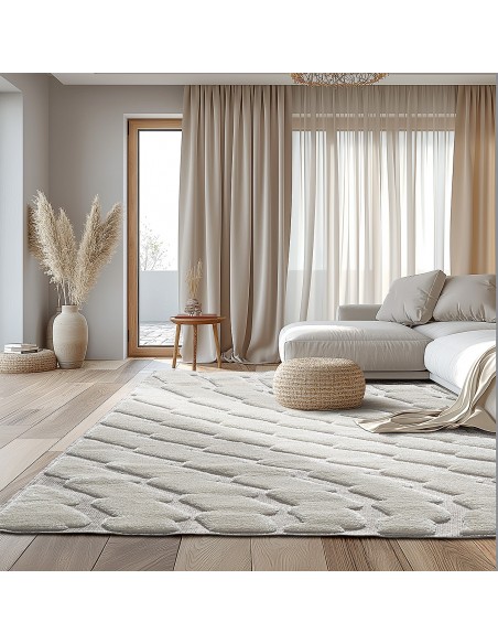 Πατάκι Cozy Art 9634 67x140 Εκρού   Beauty Home Πατάκι Cozy Art 9634 67x140 Εκρού   Beauty Home