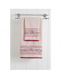 Πετσέτα μπάνιου Art 3226  50x90  Εκρού   Beauty Home