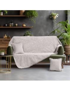 Μαξιλαροθήκη διακοσμητική Art 8624 45x45+3 Εκρού   Beauty Home 2