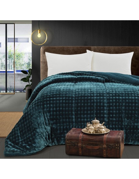Κουβερτοπάπλωμα king size Art 12514 240x260 Πετρόλ   Beauty Home Κουβερτοπάπλωμα king size Art 12514 240x260 Πετρόλ   Beauty Home