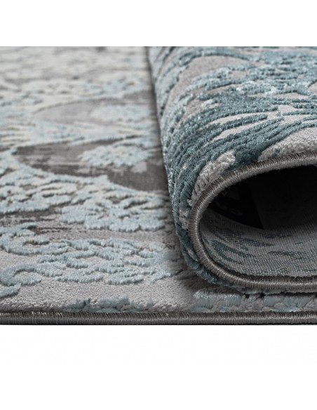 Χαλί Stylish Art 9424 160x230 Γκρι,Πετρόλ Beauty Home Χαλί Stylish Art 9424 160x230 Γκρι,Πετρόλ Beauty Home