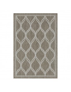 Χαλί ψάθα Palm Art 9773 166x230 Μπεζ   Beauty Home