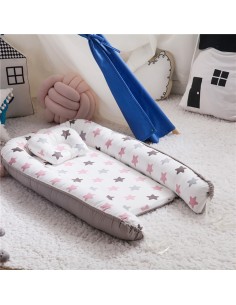 Bρεφική φωλιά με μαξιλάρι Art 5340 53x88 Μπεζ   Beauty Home 2