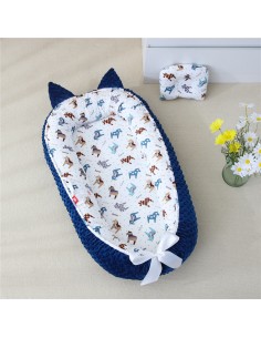 Bρεφική φωλιά με μαξιλάρι Art 5344 53x88 Μπλε   Beauty Home 2