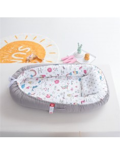 Bρεφική φωλιά με μαξιλάρι Art 5349 53x88 Γκρι   Beauty Home 2