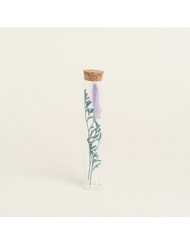 ΓΥΑΛΙΝΟΣ ΣΩΛΗΝΑΣ ΜΕ ΚΛΑΔΙΑ 3 x 18 cm  Λιλά Beauty Home