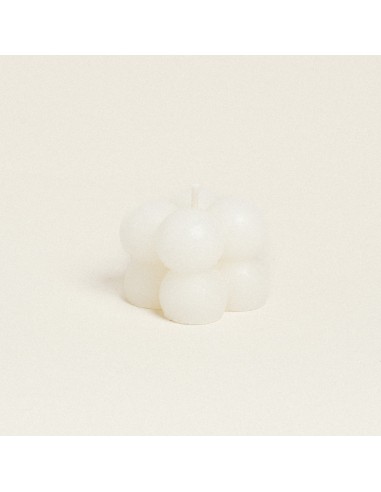 ΚΕΡΙ BUBBLE 3.6 x 3.6 cm  Λευκό Beauty Home