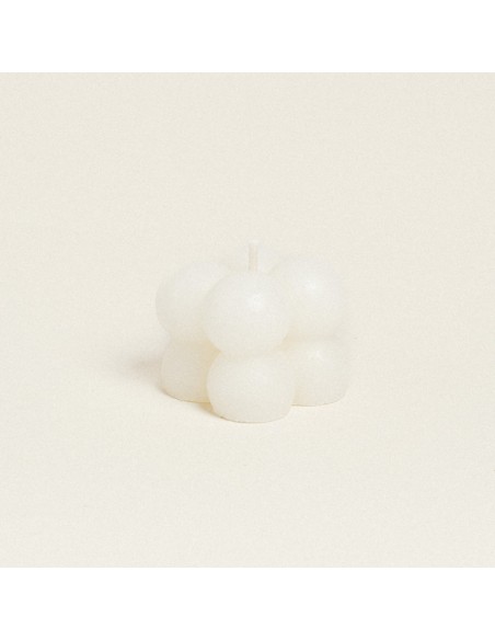 ΚΕΡΙ BUBBLE 3.6 x 3.6 cm  Λευκό Beauty Home