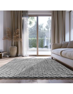 Χαλί Motion Art 9649 160x230 Γκρι       Beauty Home 2