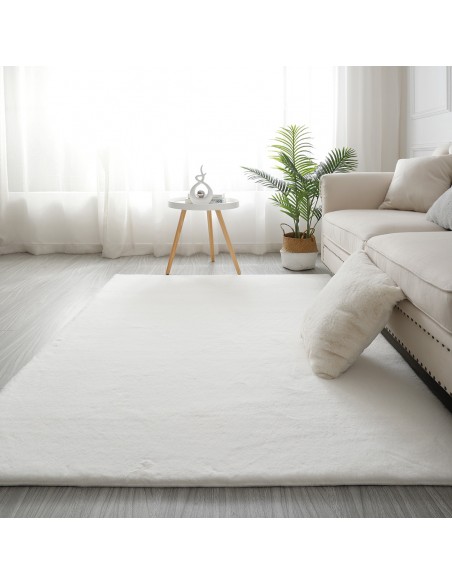 Χαλί Rabbit Art 9640 133x190 Λευκό       Beauty Home Χαλί Rabbit Art 9640 133x190 Λευκό       Beauty Home