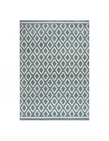 Χαλί Vibe Art 9574 Blue White Σιέλ Λευκό       Beauty Home
