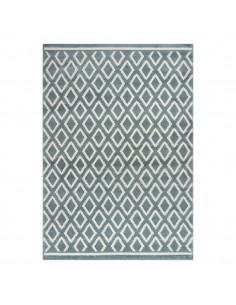 Χαλί Vibe Art 9574 160x230 Blue White Σιέλ Λευκό       Beauty Home
