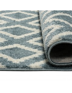 Χαλί Vibe Art 9574 160x230 Blue White Σιέλ Λευκό       Beauty Home 2