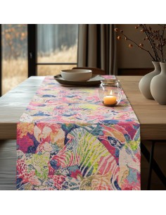 Beauty Home ΡΑΝΝΕΡ ΣΤΟΦΑ EXPRESSIONIST ΖΩΑ ΤΗΣ ΖΟΥΓΚΛΑΣ   34 cm x 1