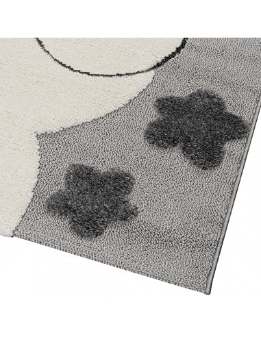 Beauty Home Χαλί Loop Art 9557 133x190 Grey White Γκρι Λευκό Beauty Home Χαλί Loop Art 9557 133x190 Grey White Γκρι Λευκό