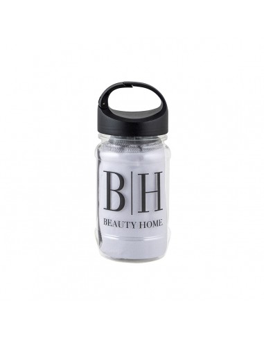 Beauty Home Πετσέτα γυμναστηρίου Art 2205 50x90 Μαύρο,Γκρι