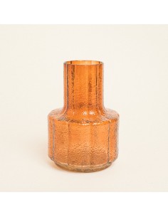 Beauty Home Γυάλινο Βάζο 13.5cm x 19cm  ΔΙΑΦΑΝΟ 2